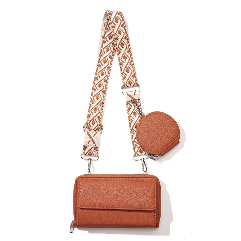 PALAY® Crossbody Bag for Women Small PU Purse Bags Phone Pouch Card Bag Print Nylon Webbing Shoulder Strap Design Compact Casual Phone Sling Shoulder Bags PALAY® Crossbody Bag for Women Small PU Purse Bags Phone Pouch Card Bag Print Nylon Webbing Shoulder Strap Design Compact Casual Phone Sling Shoulder Bags